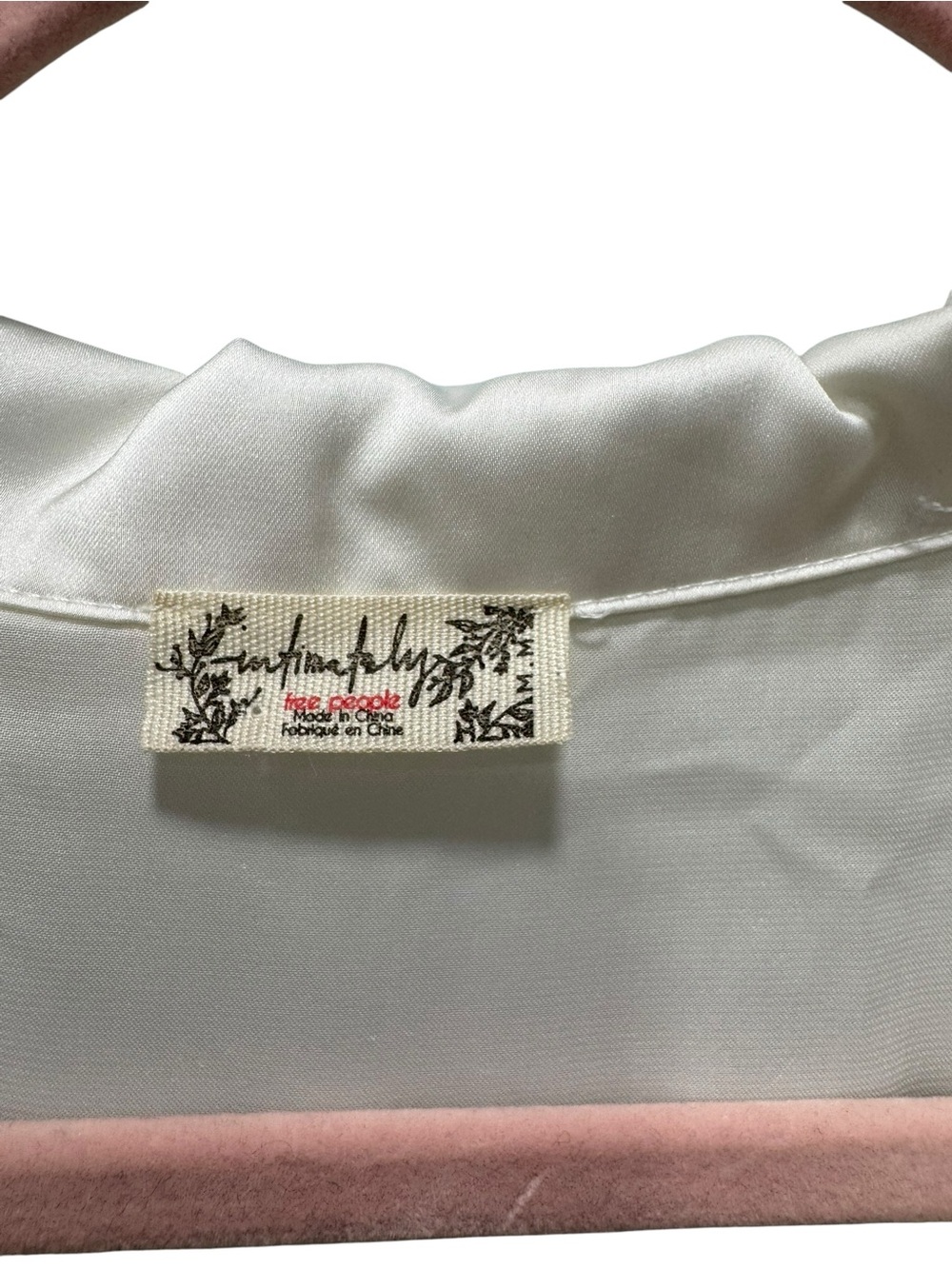 Free People White Button-Up Tunic Shirt. Medium Oversized. PTP is 25 - Picture 3 of 8